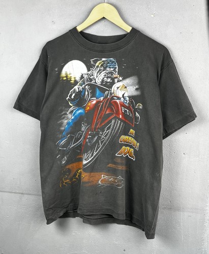 Vintage 1998 bulldog biker - vintage,