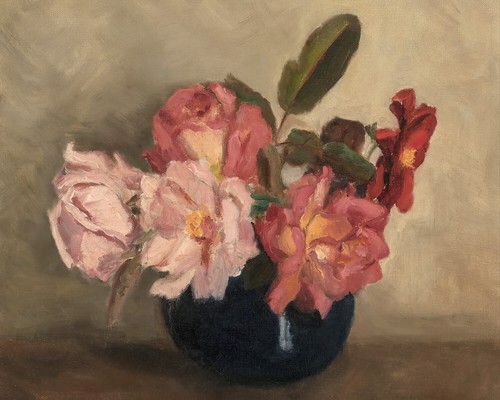 Vintage floral still life - floral,