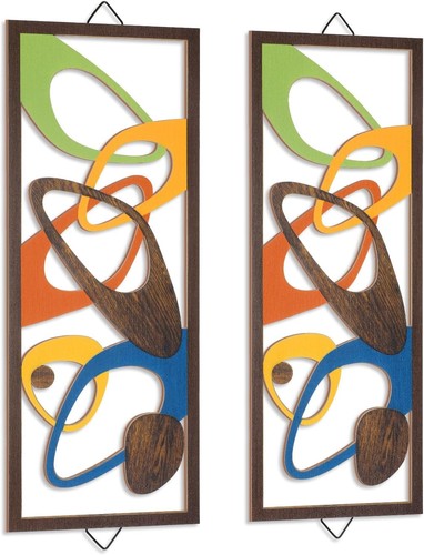 Pcs mid century wall art - pcs,