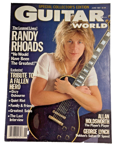 Guitar world magazine randy - guitar,