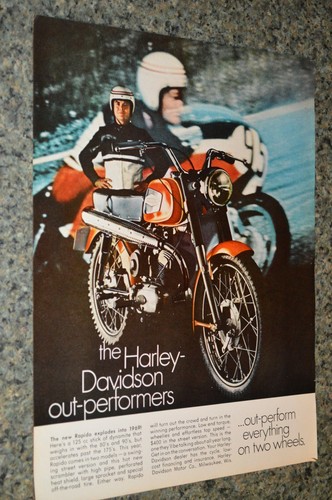 1969 harley davidson rapido - 1969,