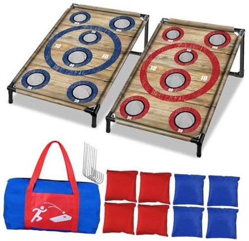 Portable cornhole board set - cornhole,