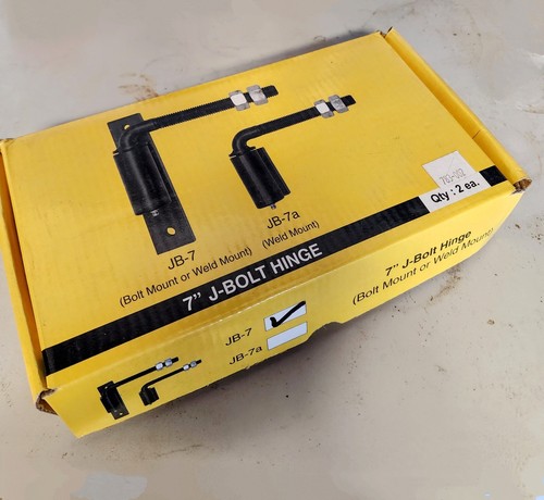 Heavy duty j - j-bolt, gate