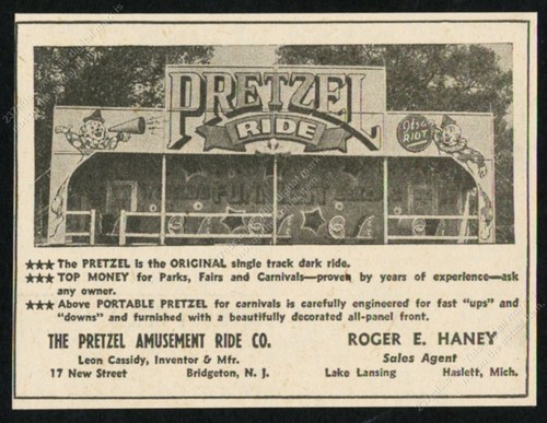 1947 pretzel ride amusement - 1947,