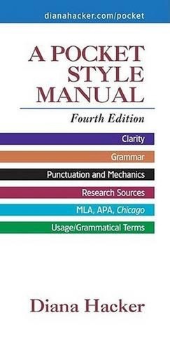Pocket style manual - a,
