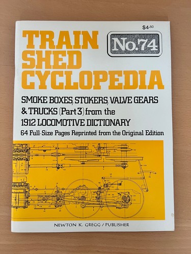 Vintage train shed cyclopedia - train,