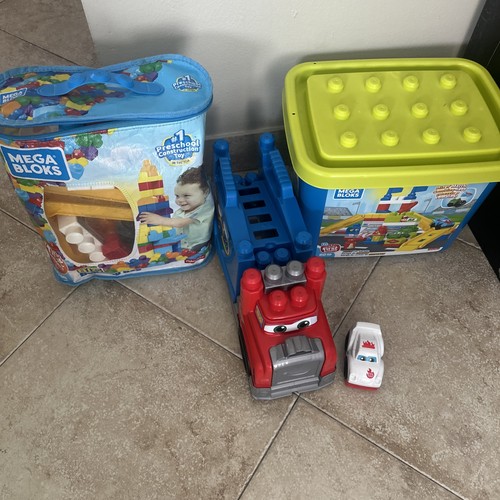 Mega bloks race rig - truck, car
