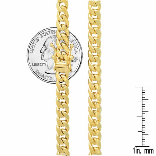14k yellow gold 75mm - gold, 3.75mm-5.3mm