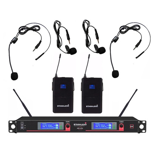 2ch uhf wireless - uhf, microphone