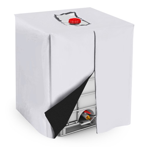 275 gallon zipper ibc tote - 275,
