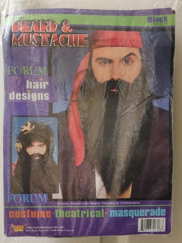 Beard and moustache costume - beard,