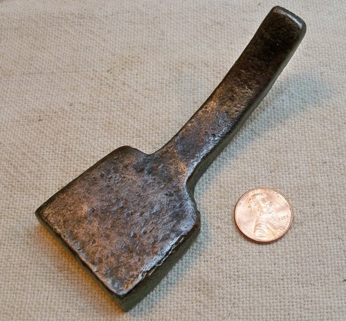 Hand forged farriers clinch - forged,