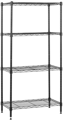 Adjustable shelf black - adjustable,