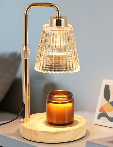 Modern candle warmer lamp with - modern,