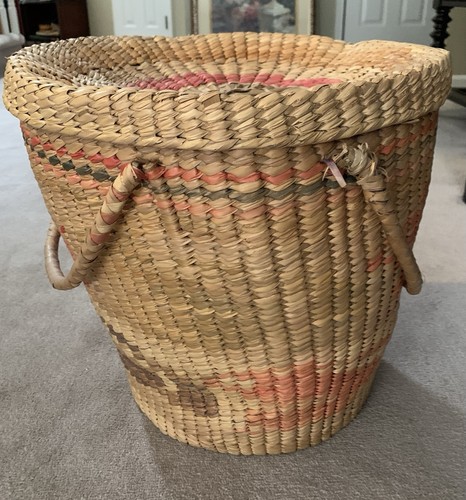 Vtg large woven sweetgrass - vtg,