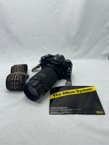 Nikon 35mm film slr black - film,