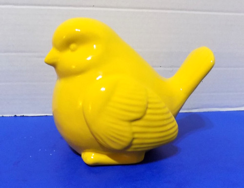 New ceramic yellow bird - new,