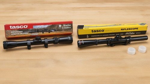 Lot tasco rimfire - of,