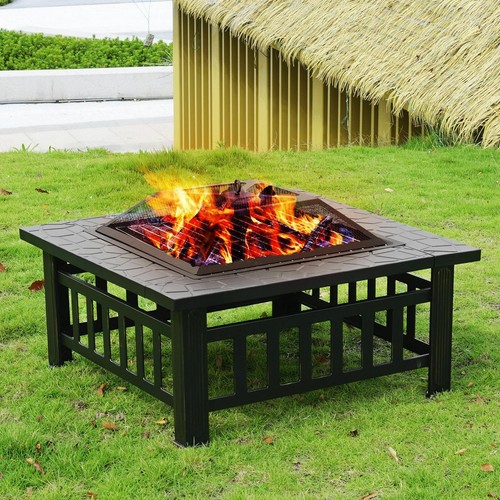 Outdoor garden fire pit - 32",