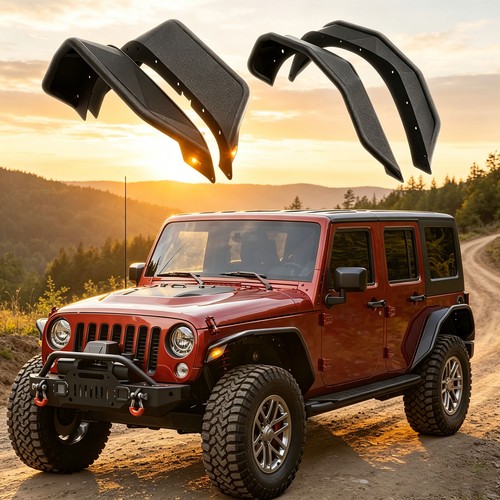 Tubular steel fender flares - fender,