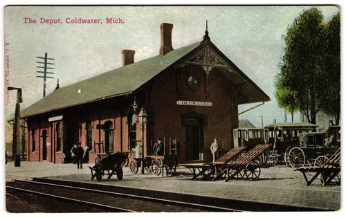 Train depot station coldwater - depot,
