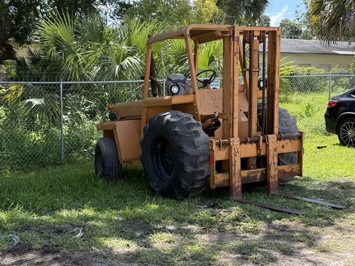 Rough terrain forklift - rough,