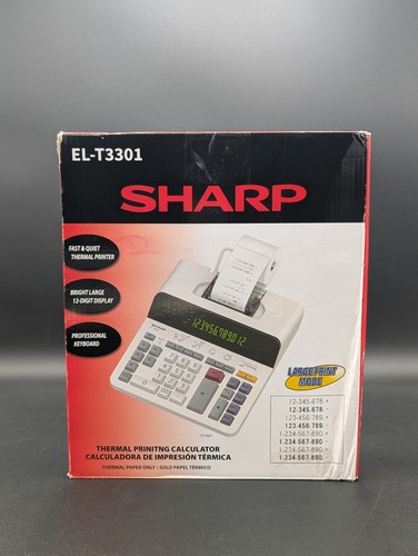 Sharp elt3301 digit thermal - sharp,