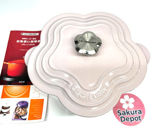 Creuset cocotte fleur 20cm - creuset,