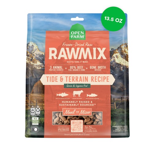 Open farm dog food toppers - farm,