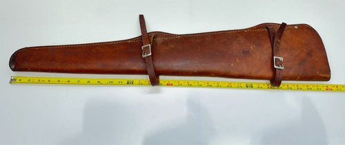 Vintage leather rifle - leather,