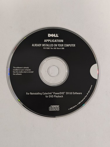 Dell application - dell, cd