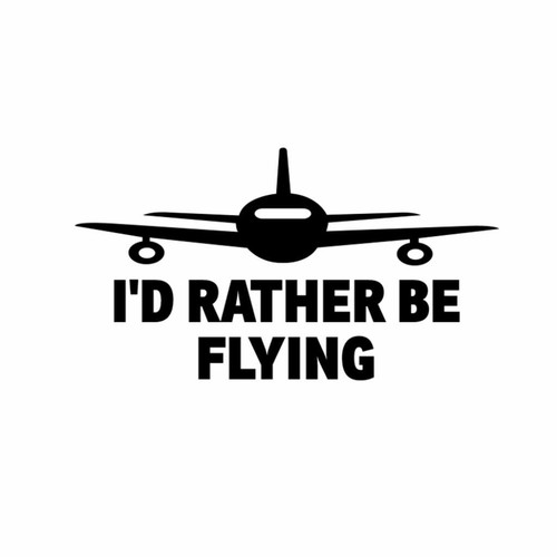 Rather flying aviation - i'd, be