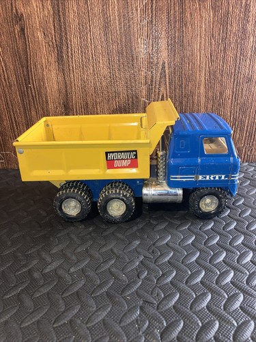 Vintage ertl dump truck - dump,