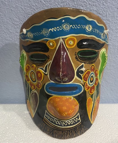 Vintage hand painted mexican - vintage,