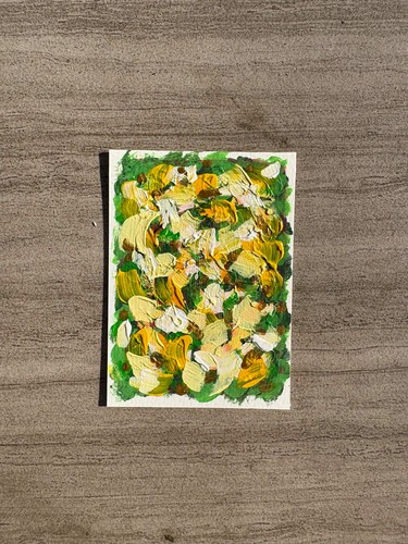 Aceo original acrylic painting - aceo,