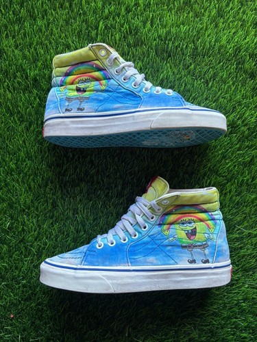 Vans sk8 spongebob rainbow - sk8-hi,