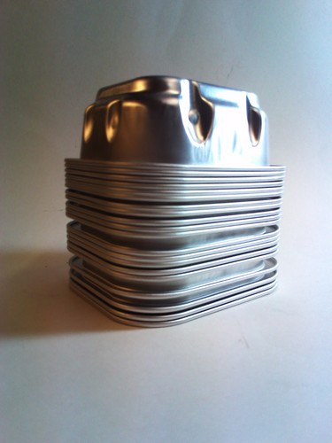 Storage cups bins metal - 20,