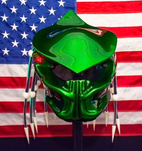 Predator motorcycle helmet - predator,