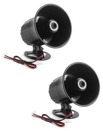Wired alarm siren pack 110db - wired,
