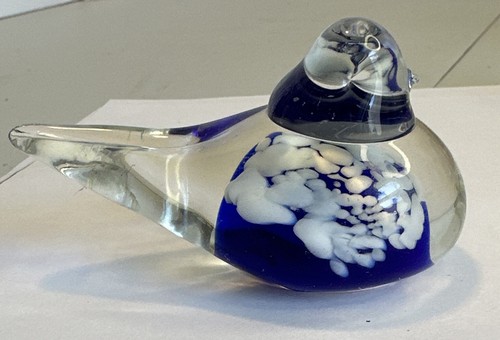 Vintage hand blown cobalt - vintage,