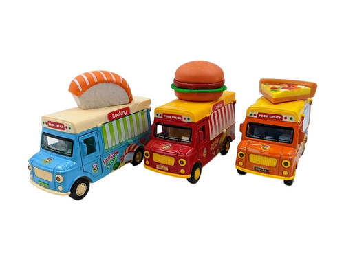 Food truck sushi pizza - food, burger