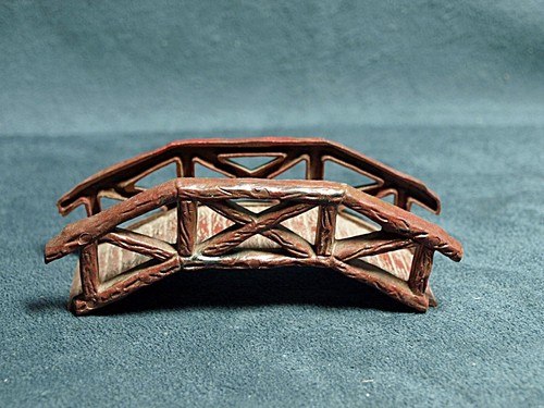 Plasticville pond bridge s - plasticville, o-s
