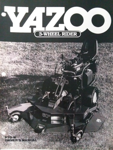 Yazoo commercial wheel - yazoo, rider