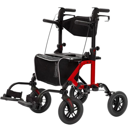 Deluxe elenker rollator - 10”,