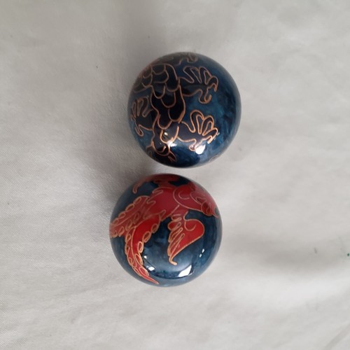 Vtg chinese baoding balls - chinese,