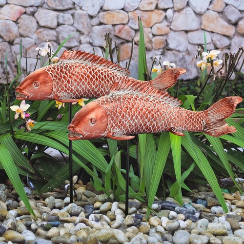 Wosuine garden statues koi - wosuine,