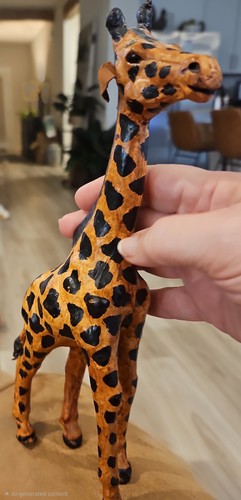 Hand carved - hand, painted