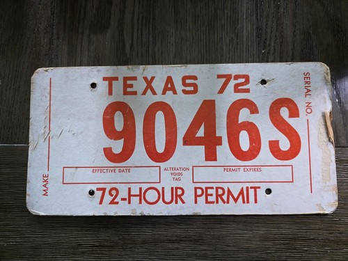 Texas 1972 hour - texas, (cardboard)
