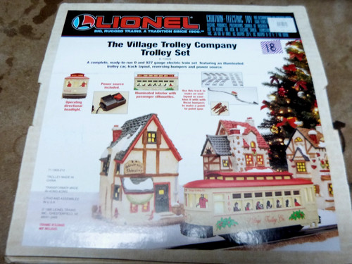 Lionel christmas village - o-27,