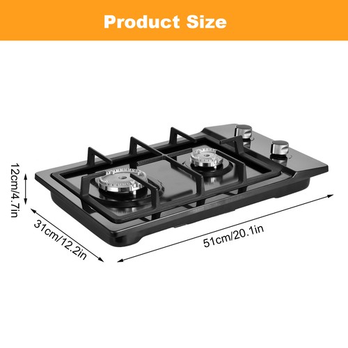 Gas stove top 5 - top, 2/4/5
